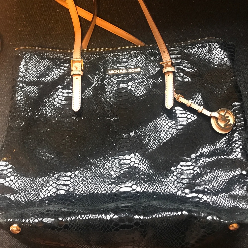 Michael Kors Faux Leather Tote